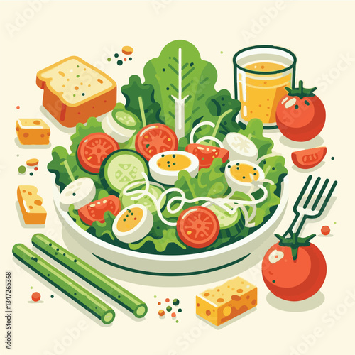 healthy, lunch, food, cheese, meal, lettuce, fresh, salad, green, gourmet, bread, parmesan, delicious, sauce, vegetable, dinner, caesar, bowl, chicken, appetizer, cuisine, dish, crouton, grilled, plat