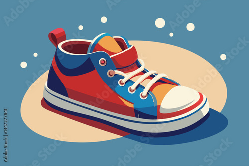Colorful Sneakers. A Stylish and Youthful Design