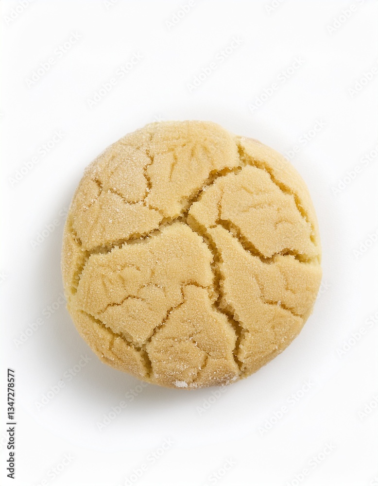 Golden Crackled Cookie