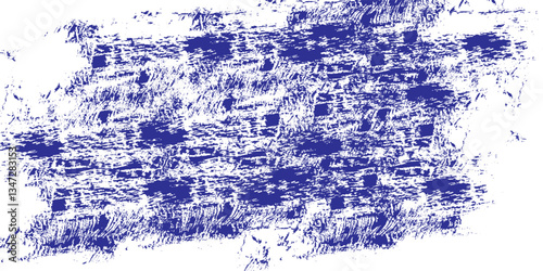 Dusty grunge white ratched and scanned abstract modern simple