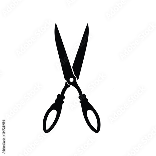 hedge shears silhouette art