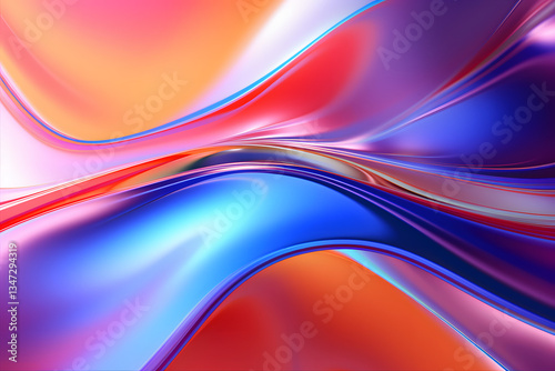 a close up of a colorful abstract background with a blurry design
