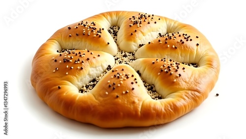 bun with sesame seeds