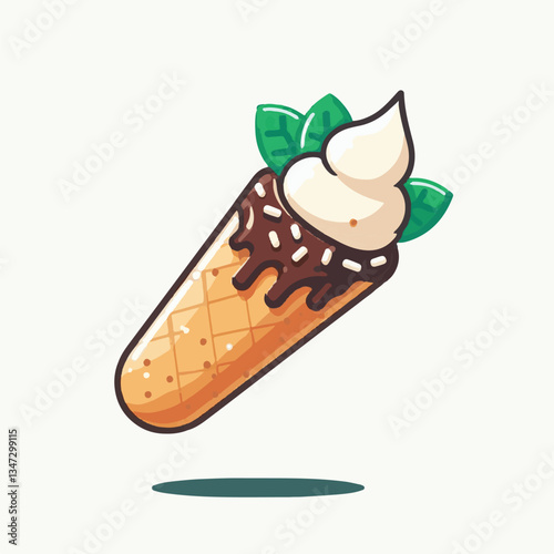 dessert, pastry, sweet, cannoli, food, chocolate, cream, italian, delicious, bakery, gourmet, italy, traditional, cannolo, background, sicily, breakfast, white, filling, creamy, sugar, baked, crust, c