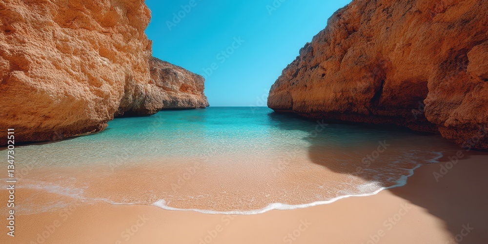 Fototapeta premium Algarve landscape banner