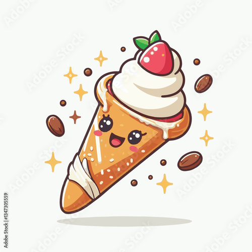 dessert, pastry, sweet, cannoli, food, chocolate, cream, italian, delicious, bakery, gourmet, italy, traditional, cannolo, background, sicily, breakfast, white, filling, creamy, sugar, baked, crust, c