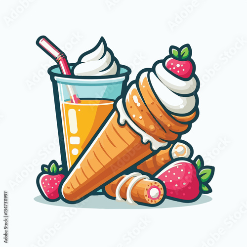 dessert, pastry, sweet, cannoli, food, chocolate, cream, italian, delicious, bakery, gourmet, italy, traditional, cannolo, background, sicily, breakfast, white, filling, creamy, sugar, baked, crust, c