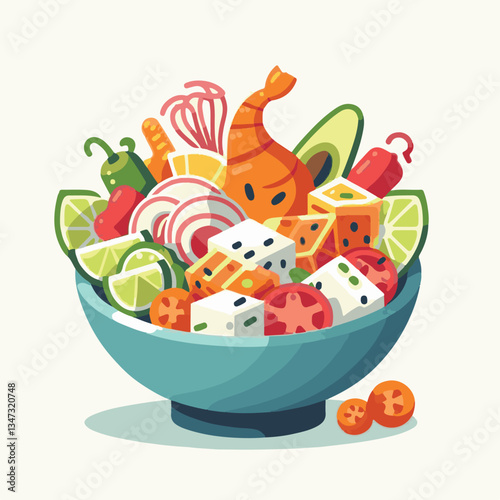 ceviche, food, seafood, gourmet, lime, fresh, meal, fish, appetizer, delicious, cuisine, citrus, peru, peruvian, restaurant, raw, cebiche, marinated, cilantro, onion, seviche, lunch, background, salad