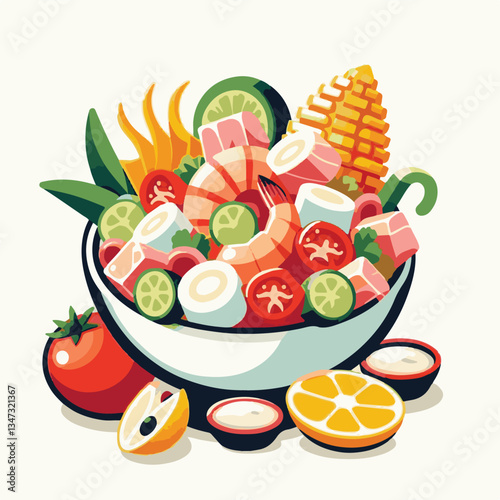 ceviche, food, seafood, gourmet, lime, fresh, meal, fish, appetizer, delicious, cuisine, citrus, peru, peruvian, restaurant, raw, cebiche, marinated, cilantro, onion, seviche, lunch, background, salad