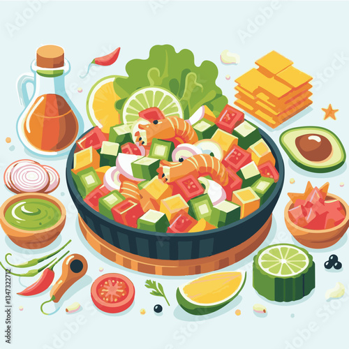 ceviche, food, seafood, gourmet, lime, fresh, meal, fish, appetizer, delicious, cuisine, citrus, peru, peruvian, restaurant, raw, cebiche, marinated, cilantro, onion, seviche, lunch, background, salad