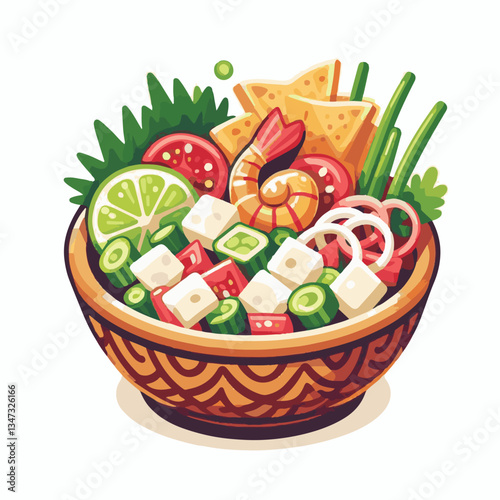 ceviche, food, seafood, gourmet, lime, fresh, meal, fish, appetizer, delicious, cuisine, citrus, peru, peruvian, restaurant, raw, cebiche, marinated, cilantro, onion, seviche, lunch, background, salad