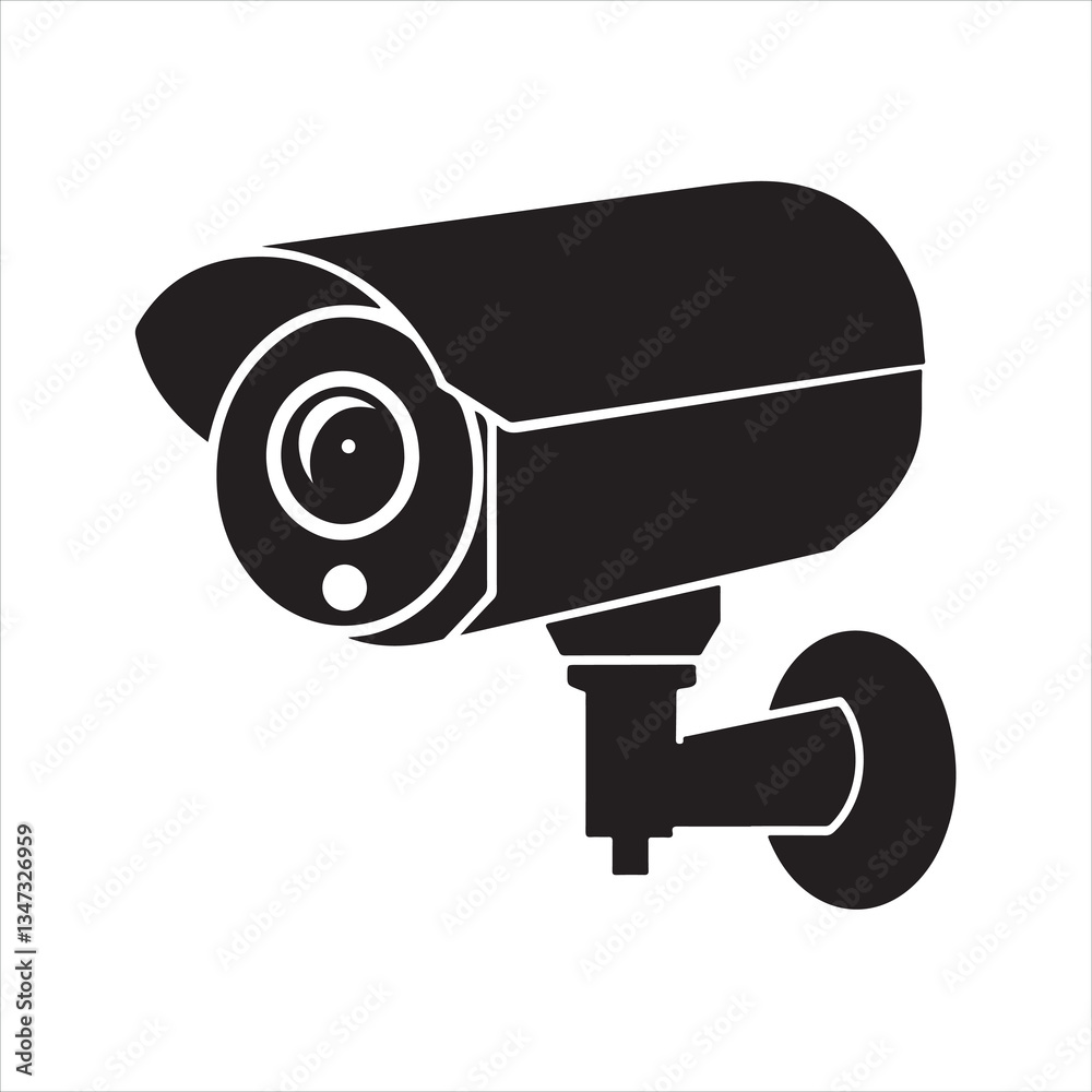 Security Surveillance Camera silhouette
Security Surveillance Camera silhouette