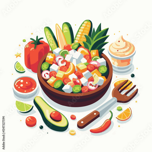 ceviche, food, seafood, gourmet, lime, fresh, meal, fish, appetizer, delicious, cuisine, citrus, peru, peruvian, restaurant, raw, cebiche, marinated, cilantro, onion, seviche, lunch, background, salad