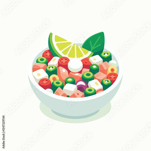 ceviche, food, seafood, gourmet, lime, fresh, meal, fish, appetizer, delicious, cuisine, citrus, peru, peruvian, restaurant, raw, cebiche, marinated, cilantro, onion, seviche, lunch, background, salad