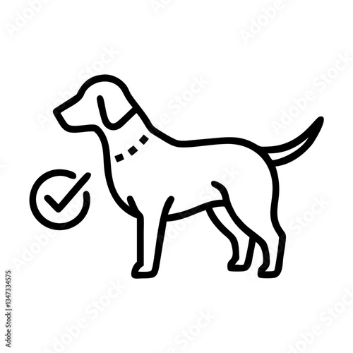 Dog tick check symbolizing the start of tick season  