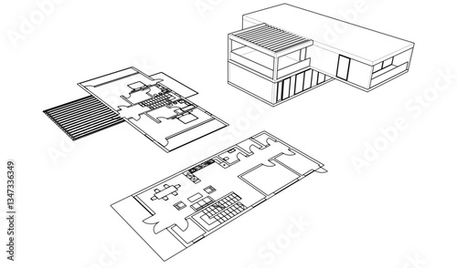 house plan blueprint