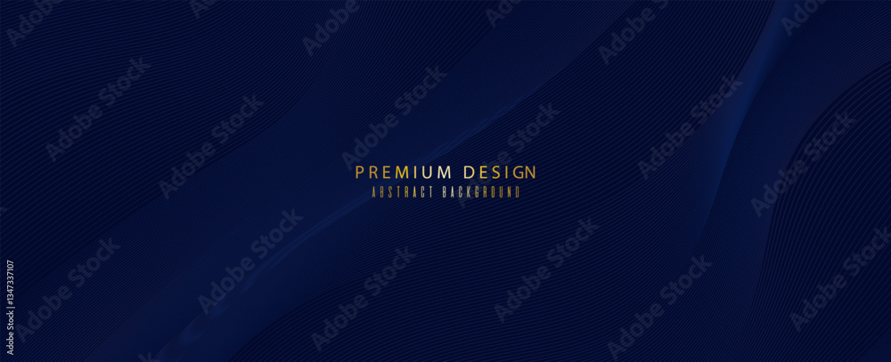 Abstract dark blue background with smooth flowing wave patterns and fine textured lines. A modern and elegant design, perfect for technology, business, and professional digital applications. Abstract dark blue background with smooth flowing wave patterns and fine textured lines. A modern and elegant design, perfect for technology, business, and professional digital applications.