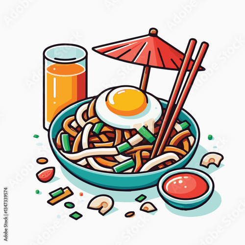 cuisine, delicious, asian, dish, food, traditional, meal, plate, malaysia, chinese, lunch, singapore, penang, dinner, tasty, char, noodles, asia, stir, shrimp, teow, sauce, gourmet, egg, hawker, kway,