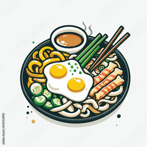 cuisine, delicious, asian, dish, food, traditional, meal, plate, malaysia, chinese, lunch, singapore, penang, dinner, tasty, char, noodles, asia, stir, shrimp, teow, sauce, gourmet, egg, hawker, kway,