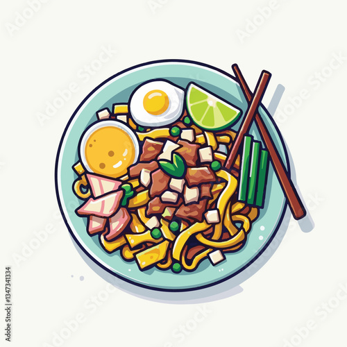 cuisine, delicious, asian, dish, food, traditional, meal, plate, malaysia, chinese, lunch, singapore, penang, dinner, tasty, char, noodles, asia, stir, shrimp, teow, sauce, gourmet, egg, hawker, kway,