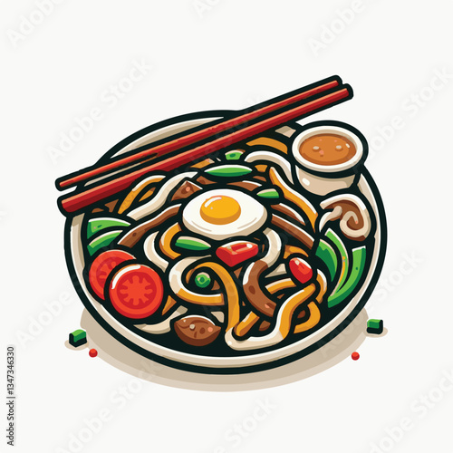 cuisine, delicious, asian, dish, food, traditional, meal, plate, malaysia, chinese, lunch, singapore, penang, dinner, tasty, char, noodles, asia, stir, shrimp, teow, sauce, gourmet, egg, hawker, kway,