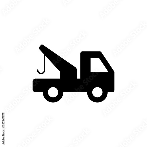 Tow Truck Vehicle Icon