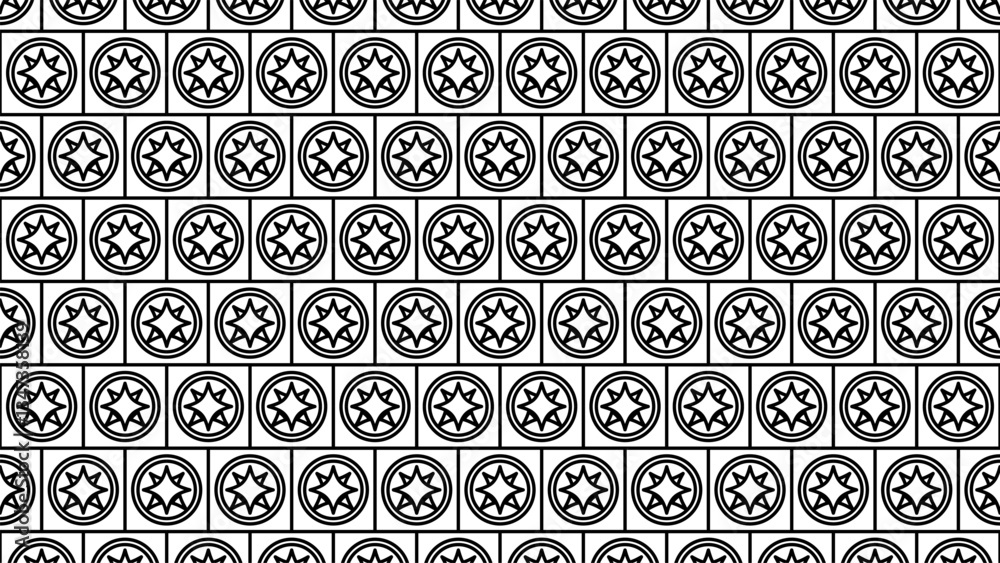 Vector geometric pattern background. Abstract black and white line art background Vector geometric pattern background. Abstract black and white line art background