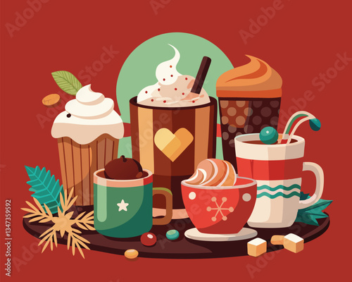 Cozy Winter Drinks. Hot Chocolate. Cocoa & More