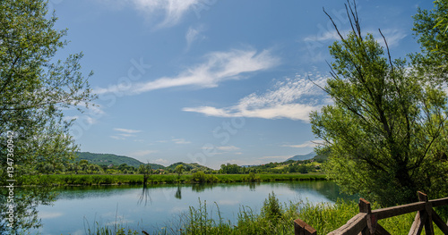 Foto Posta Fibreno lake nature reserve, Frosinone, Italy