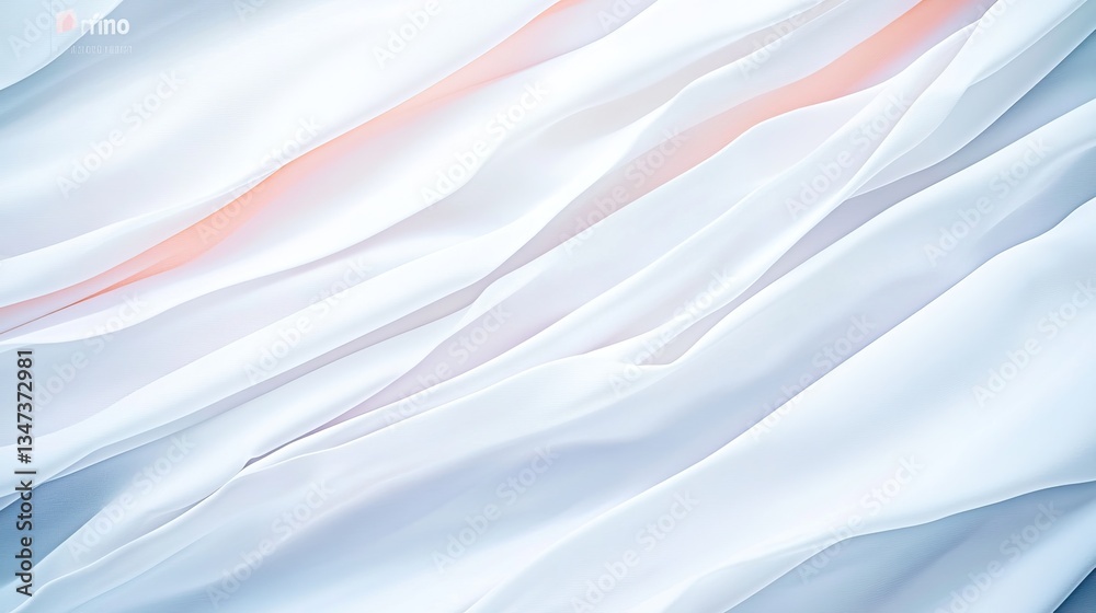 Naklejka premium Ultra clean white background with soft golden light reflections, minimal and luxurious, high-quality and professional look, subtle glow, abstract simplicity 