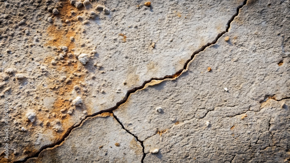 Fototapeta premium Top view of Realistic concrete texture background