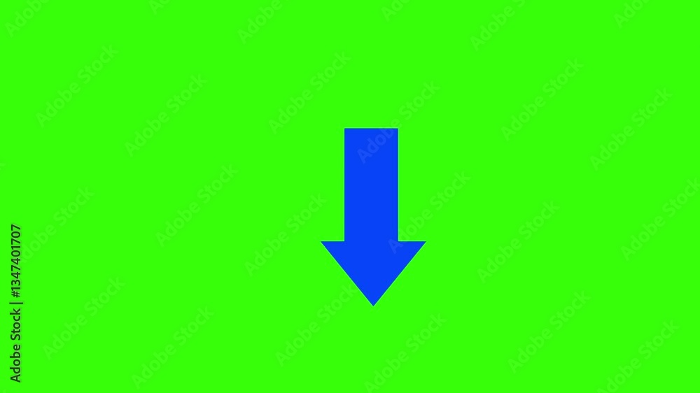 Down direction arrows symbol. blue color down direction arrow. Isolated on black background. Down direction arrows symbol. blue color down direction arrow. Isolated on black background.