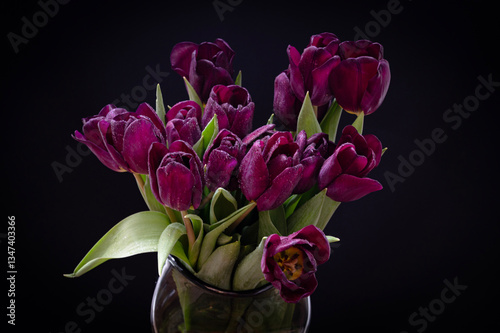 Obraz na płótnie bouquet of tulips w salonie