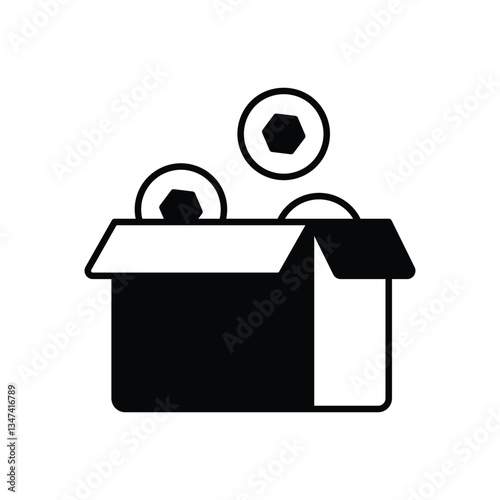 Box vector icon 