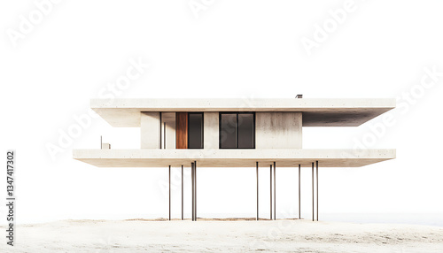 Modern Contemporary Home On Elevated Platform