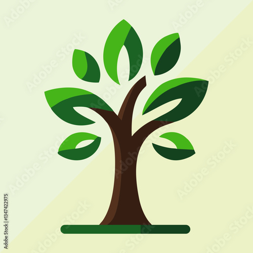 vector tree icon 03