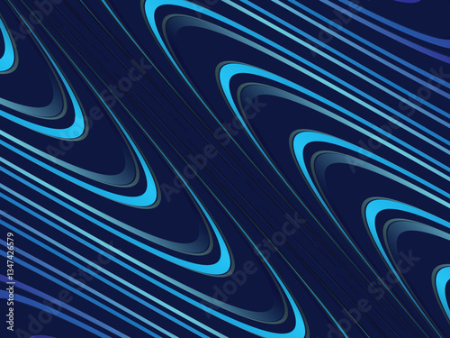 Digital technology wavy futuristic blue background, cyber nano information, future technology data innovation, internet network. Blue Sky HD Abstract Background Design.