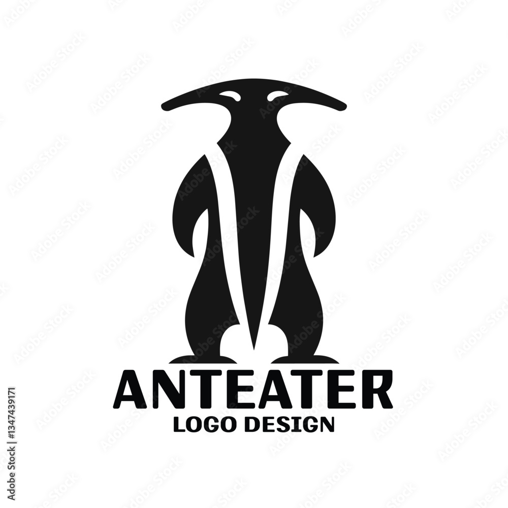 Fototapeta premium Anteater Vector Logo Design
