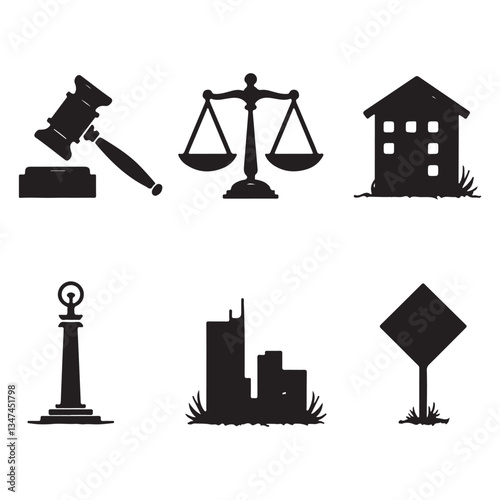 Law and Justice Icons