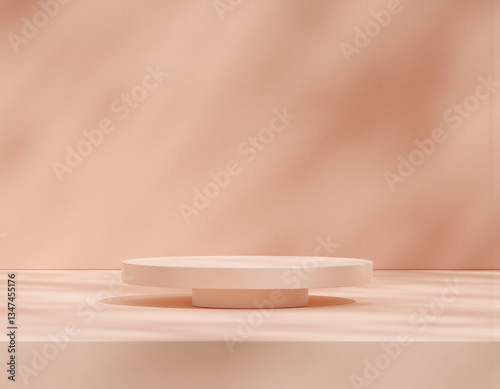 Product Scene Platform Pink