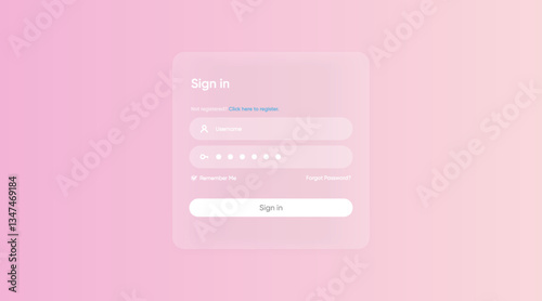 Set of Sign Up and Sign In forms. Registration and login forms page. Professional and User-friendly web and UI UX design elements. Modern Sign in and Register page. Username, email and password.