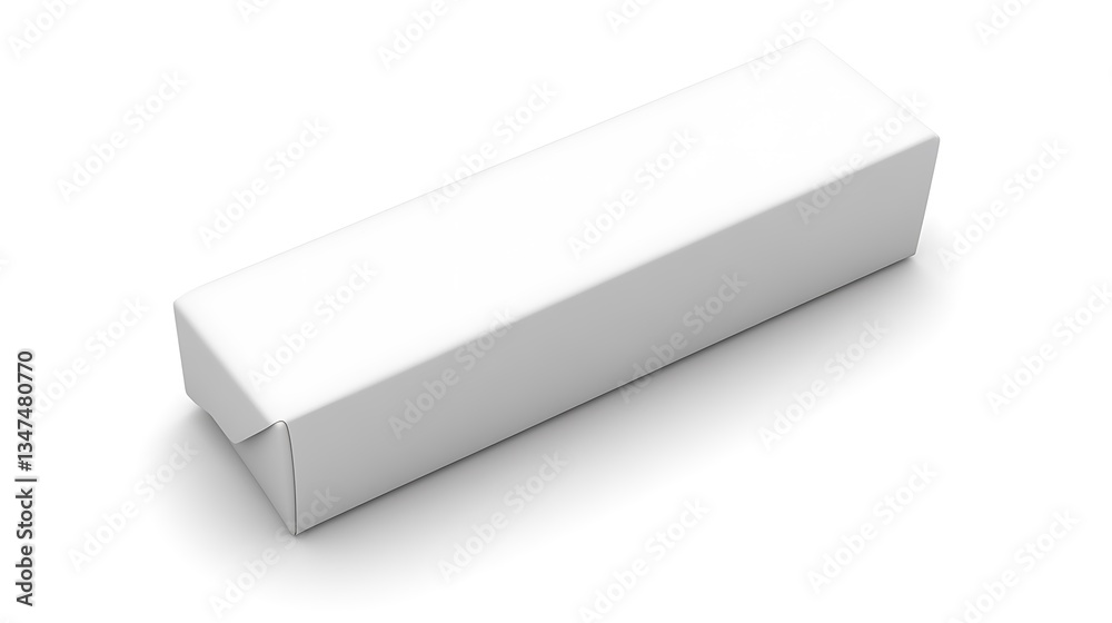 Blank Rectangular Packaging Mockup Blank Rectangular Packaging Mockup