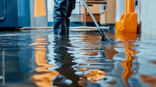 Proper techniques are essential when dealing with electrical hazards during cleanup.