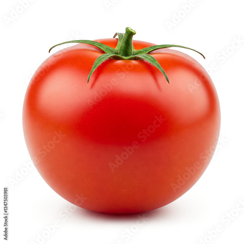 Tomato on transparent background