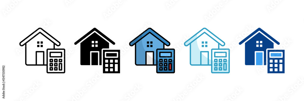 Budget Icon Set Multiple Style Collection Budget Icon Set Multiple Style Collection