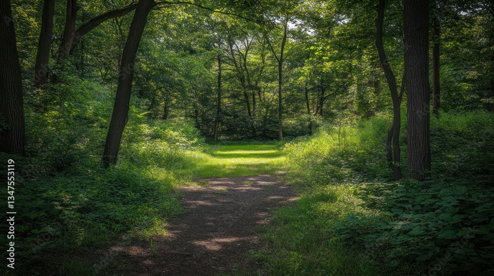 Obraz premium Path Through The Trees