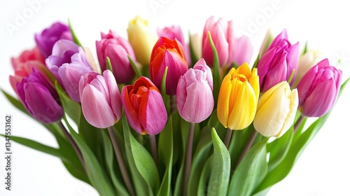Colorful Tulips Bouquet