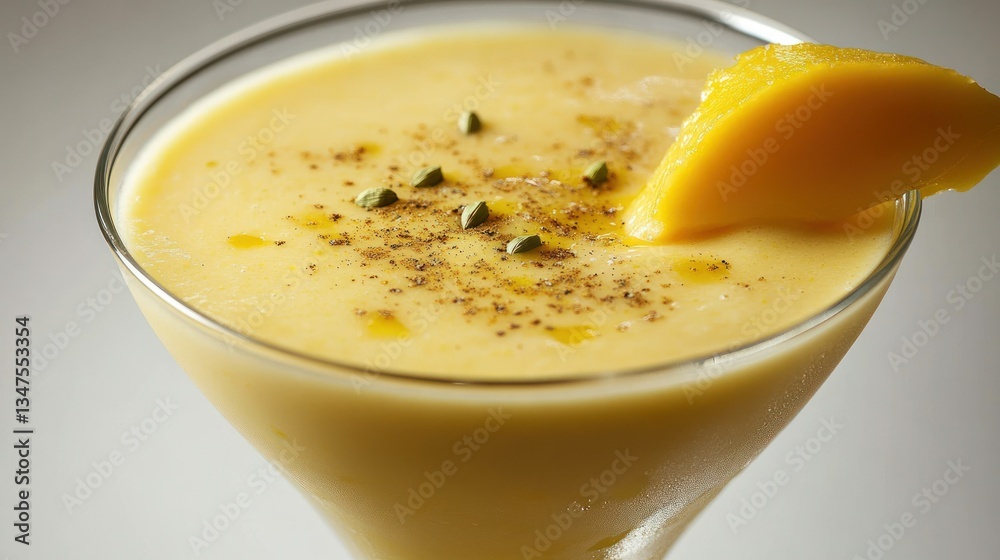 Mango Smoothie with Spice Mango Smoothie with Spice