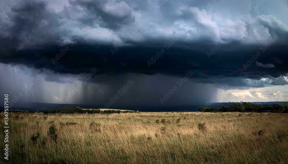 Obraz premium cloud with rain