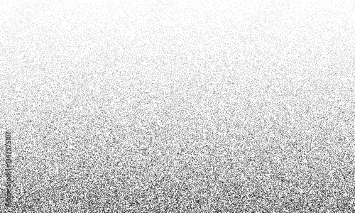 Noise texture. Dotwork black stippled background. Noise halftone texture. Stipple dots. Sand grain effect. Abstract dotwork background. Vector graphic
